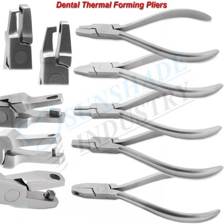 Dental Clear Aligner Plier Thermal Forming Orthodontic Extracting Braces Pliers